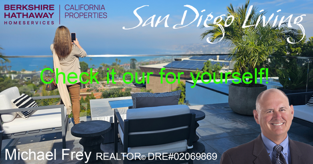 La Jolla Luxury advertising from  Mike Frey Realtor Berkshire Hathaway HomeServices California Properties in la Jolla.