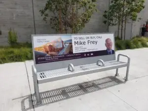 Mike Frey San Diego Agent. Mike Frey Listing Agent Bus Bench Your best realtor. University City