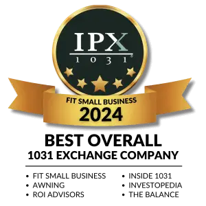 IPX 1031 Exchange Award logo